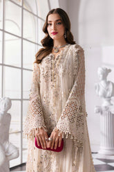 Celestial Charm – Ivory Embroidered Luxury Ensemble