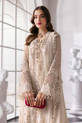 Celestial Charm – Ivory Embroidered Luxury Ensemble