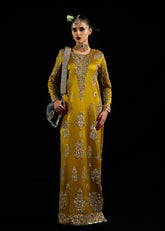 Mustard Gold Straight Long Dress