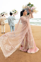 Blush Pink Embellished Formal Ensemble