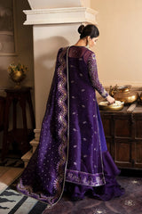 Royal Amethyst – Purple Embroidered Formal Ensemble