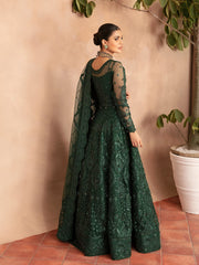 Emerald Majesty – Dark Green Lehenga Ensemble