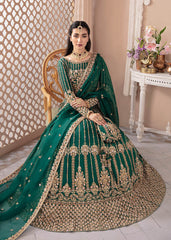 Emerald Opulence Bridal Lehenga