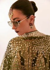 Midnight Majesty – Black Embroidered Formal Ensemble