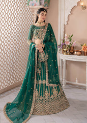 Emerald Opulence Bridal Lehenga