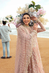 Blush Pink Embellished Formal Ensemble