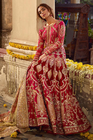 Scarlet Majesty Bridal Ensemble