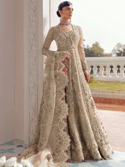 Champagne Elegance Bridal Gown