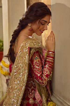 Scarlet Majesty Bridal Ensemble