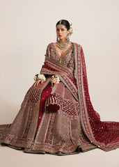 Majestic Crimson Bridal Ensemble – A Regal Symphony of Tradition & Grandeur