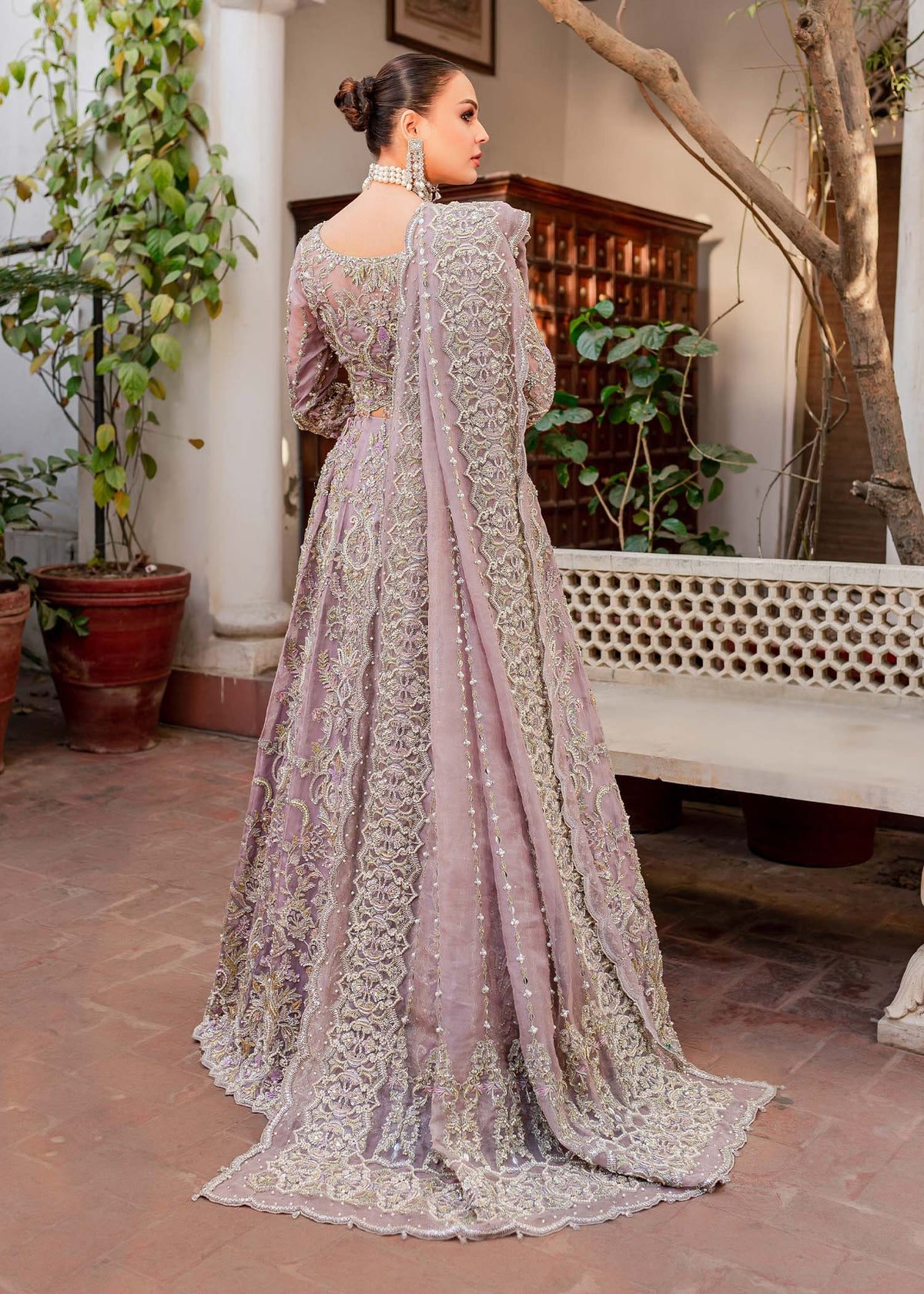 Lavender Opulence Bridal Ensemble