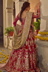 Scarlet Majesty Bridal Ensemble